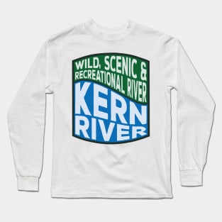 Kern River Wild, Scenic and Recreational River Wave Long Sleeve T-Shirt